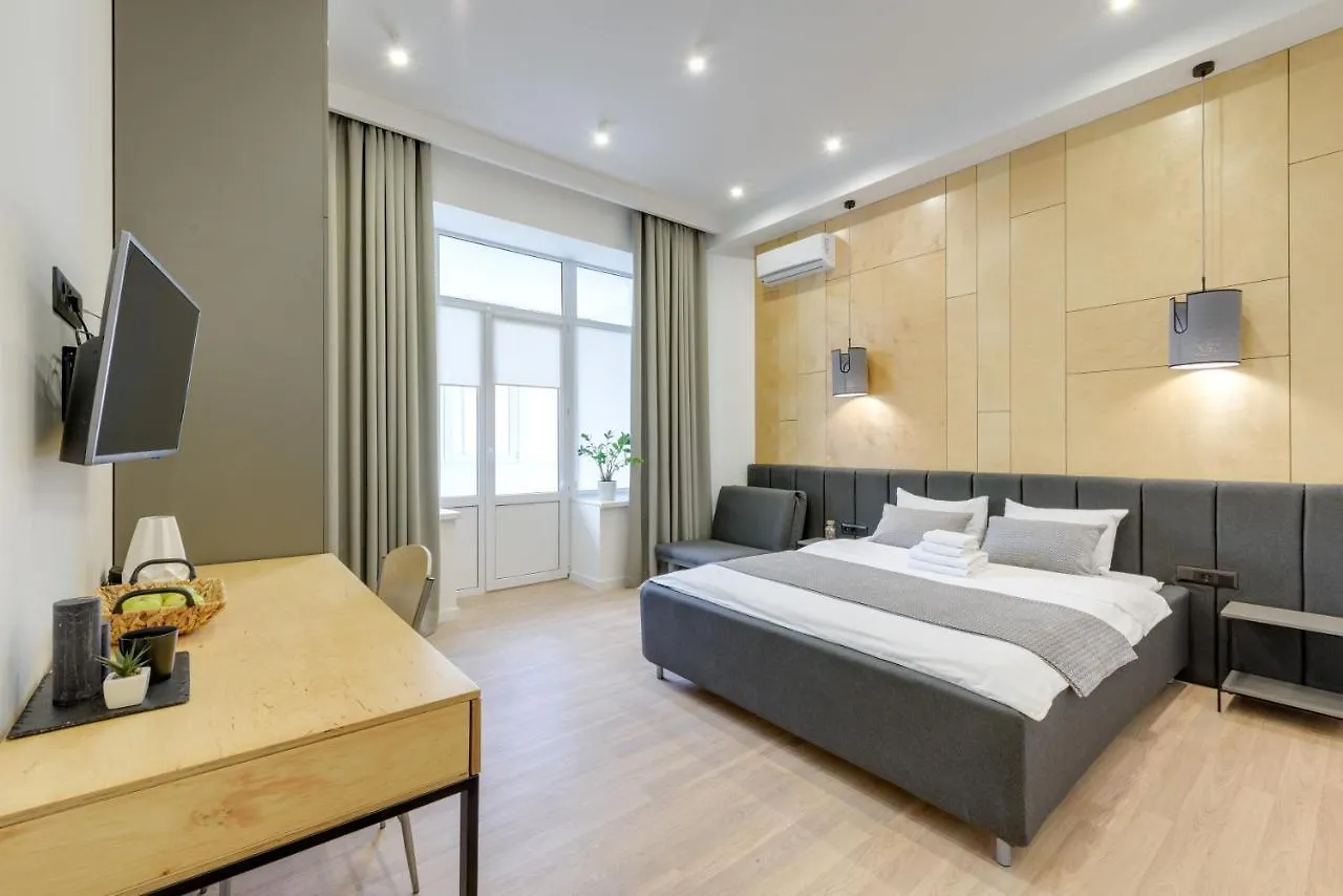 Szálloda Centrooms Kropivnizkogo Mini-Hotel Kijev